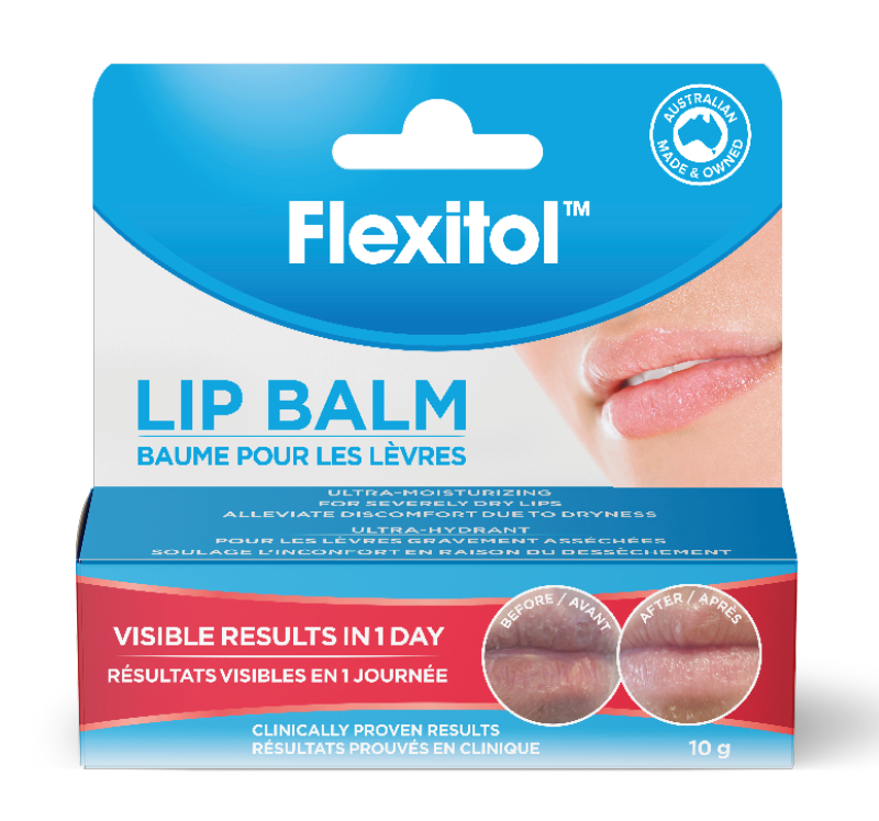 Flexitol Lip Balm original front of pack image