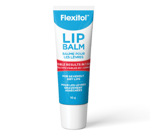 Flexitol Lip Balm original front of tube image