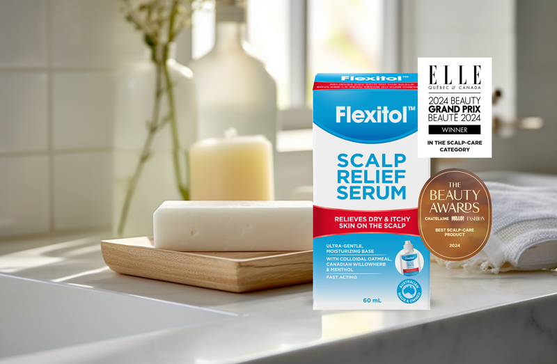 flexitol wins best scalp care product for our scalp relief serum